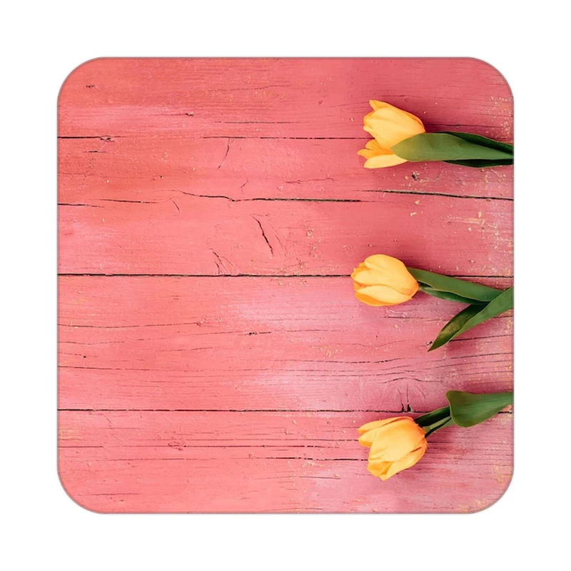 زیر لیوانی کاکتی طرح گل مدل mp19299