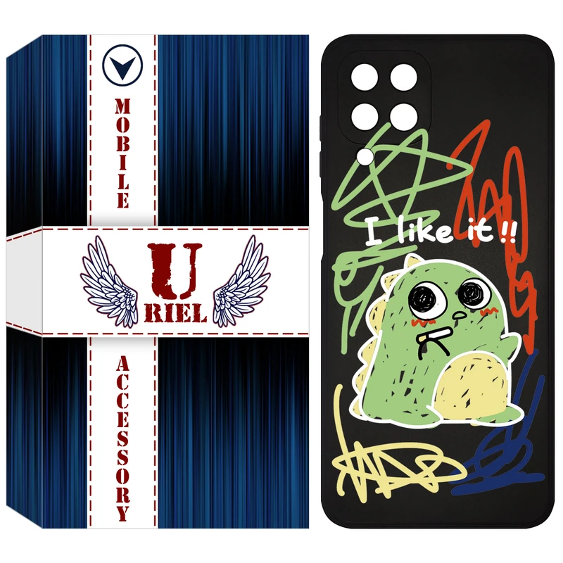 کاور یوریل مدل KSH کد 21 طرح دایناسور نقاش مناسب برای گوشی موبایل سامسونگ Galaxy M33