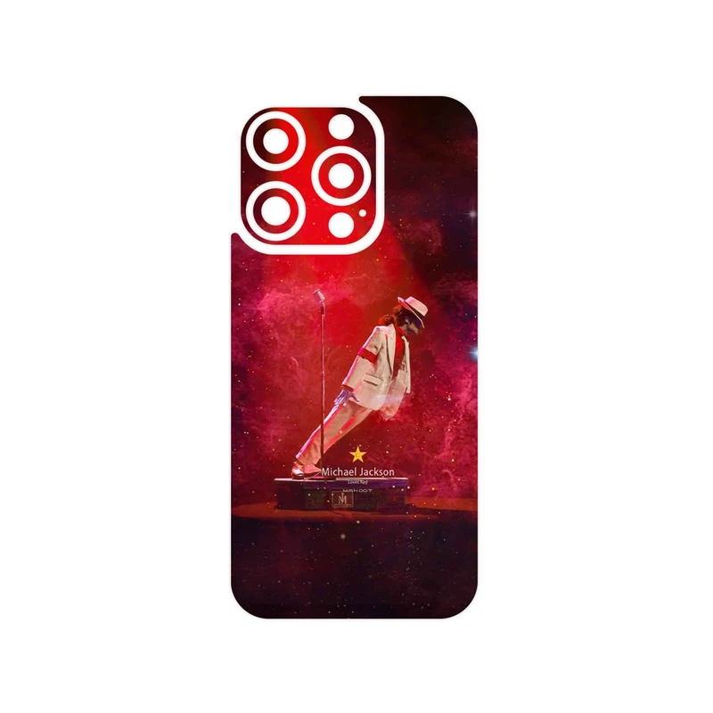 برچسب پوششی ماهوت مدل Michael Jackson مناسب برای گوشی موبایل اپل iPhone 15 Pro