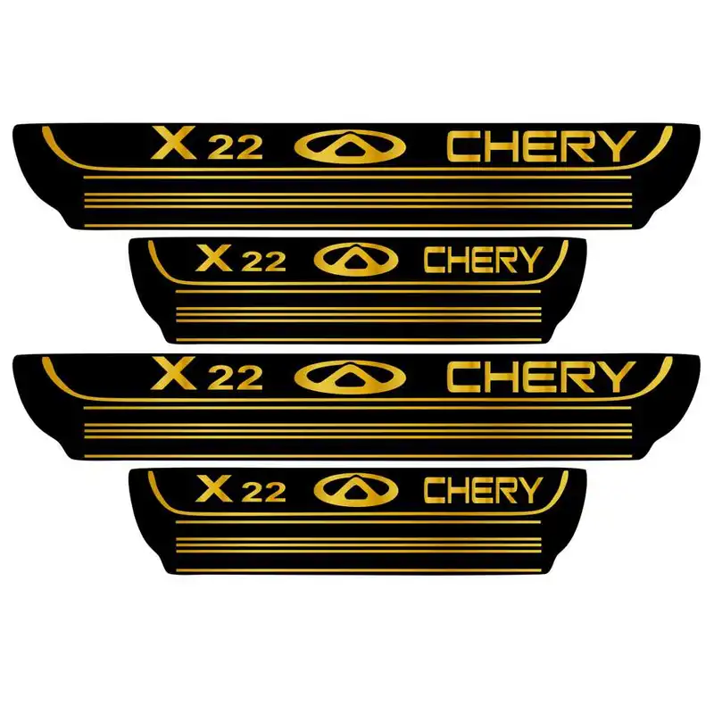برچسب بدنه خودرو اسپرت غدیر مدل CH GO YA59 A95 مناسب برای X22 بسته 4 عددی