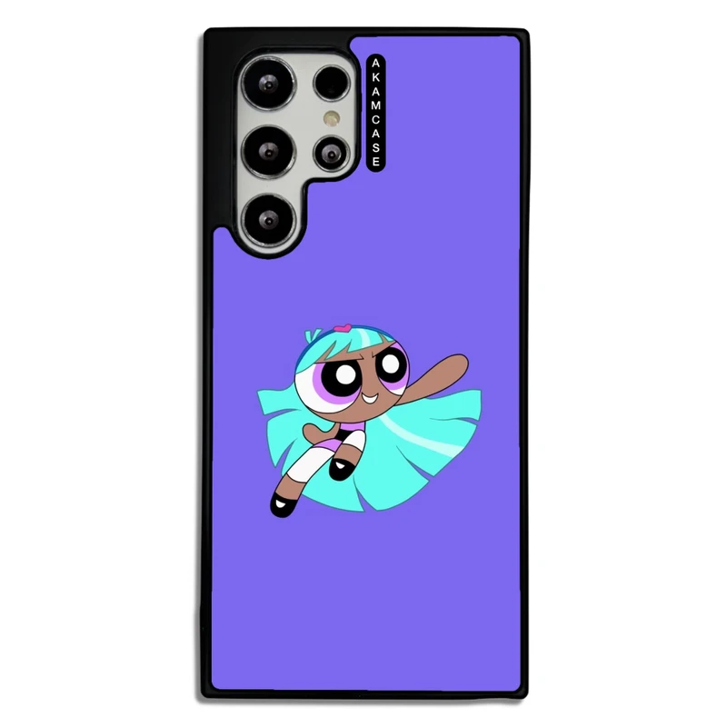 کاور آکام مدل AMCWSGS22U-POWERPUFF GIRLS4 مناسب برای گوشی موبایل سامسونگ Galaxy S22 Ultra