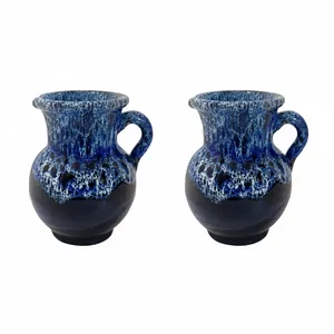 سس خوری سفالی مدل شره ای مجموعه‌ 2 عددی