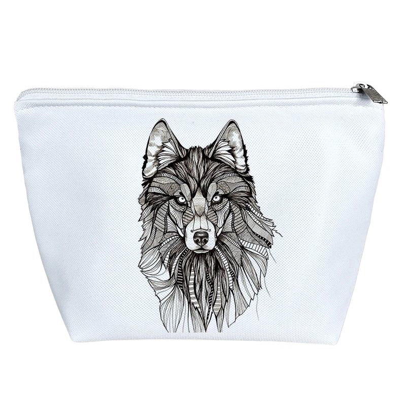 کیف لوازم آرایش دخترانه خندالو مدل گرگ کد 6258