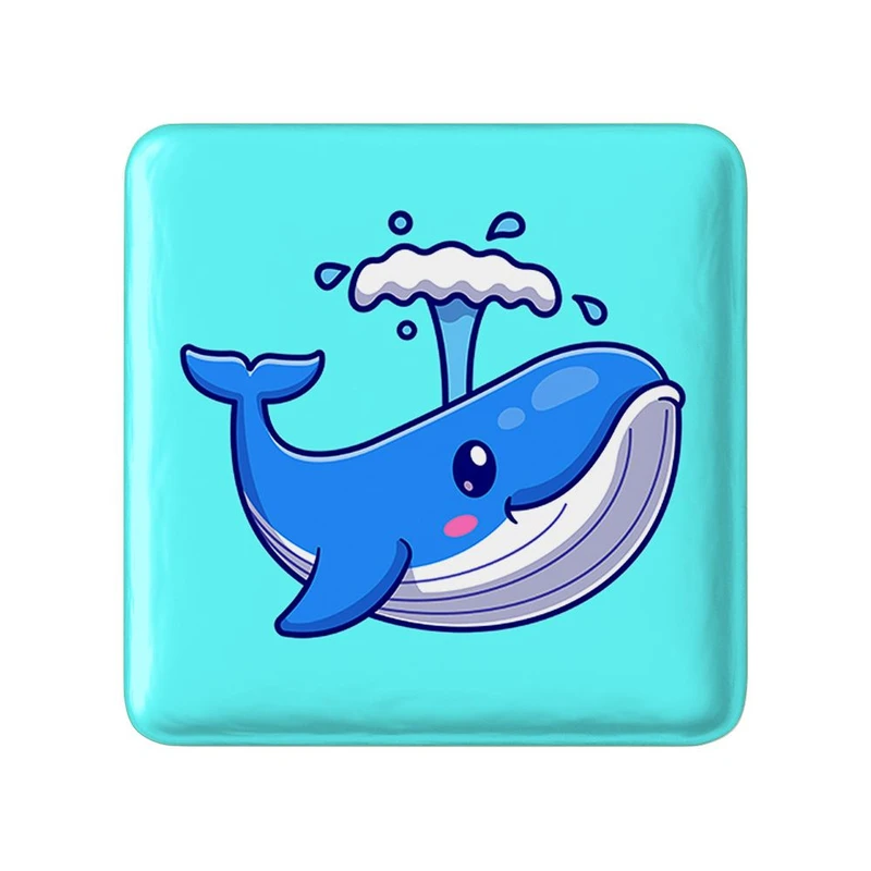 مگنت خندالو مدل حیوانات بامزه نهنگ کد 29649