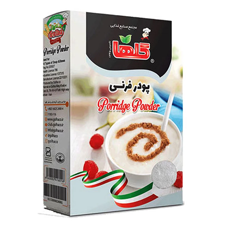 پودر فرنی نیمه آماده گلها 150 گرم