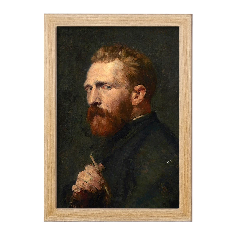 تابلو خندالو مدل سلف پرتره ونسان ونگوگ کد 25446