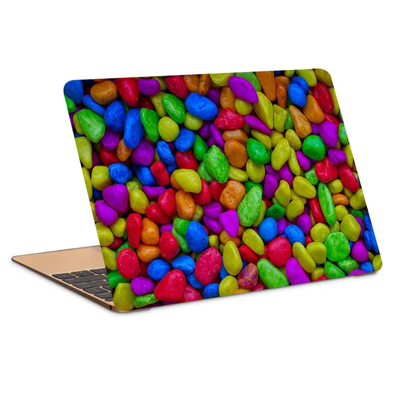 استیکر لپ تاپ طرح stones colorful textureکد P-978مناسب برای لپ تاپ 15.6 اینچ