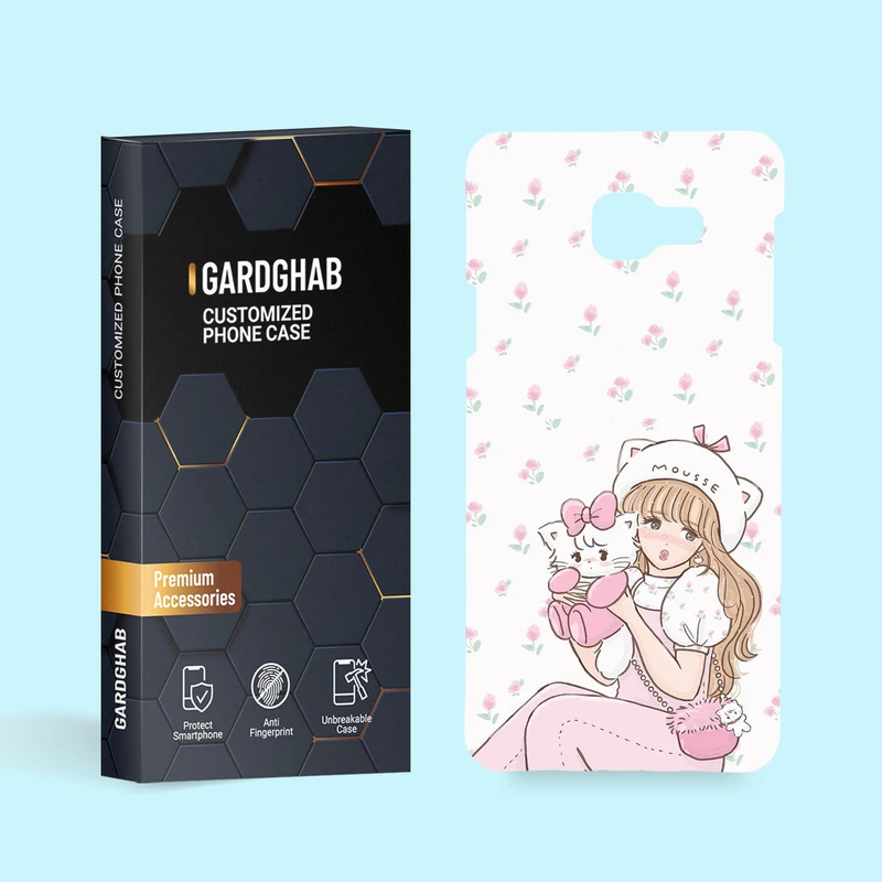کاور گارد قاب مدل دخترانه مناسب برای گوشی موبایل سامسونگ Galaxy A7 2016 / A710