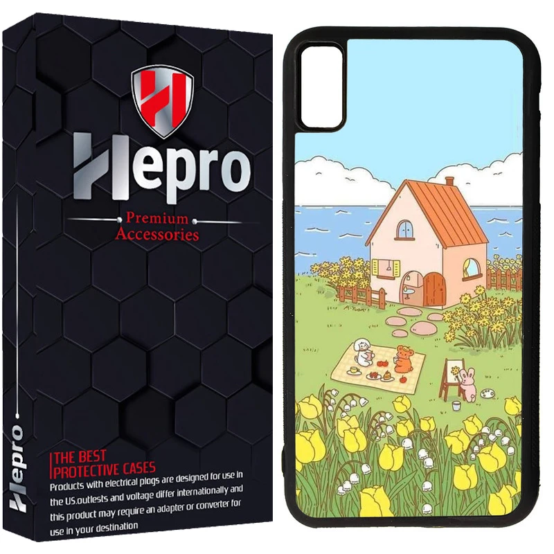کاور هپرو طرح فانتزی مدل TPU مناسب برای گوشی موبایل اپل IPHONE X / XS