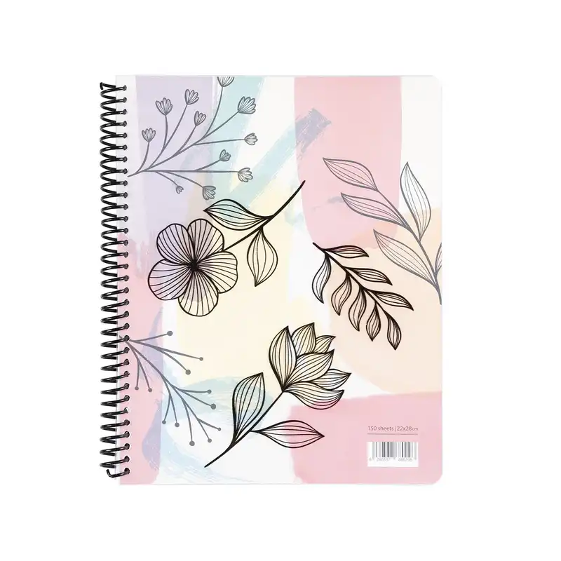 دفتر مشق 200 برگ سم مدل سه بعدی طرح بهار