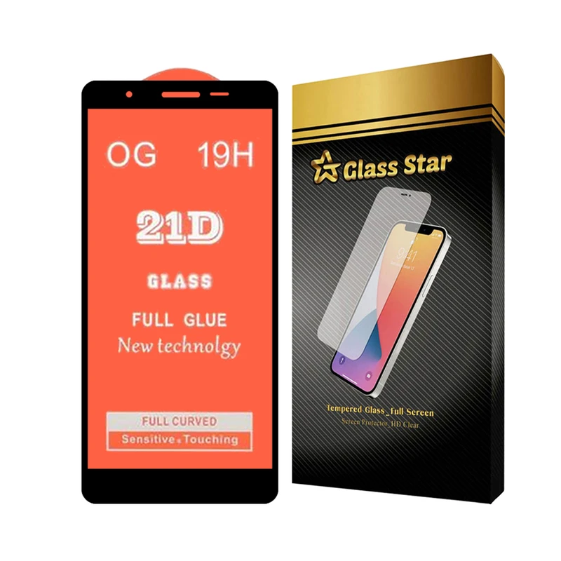 محافظ صفحه نمایش گلس استار مدل FULLGS مناسب برای گوشی موبایل سامسونگ Galaxy A01 Core / Galaxy M01 Core