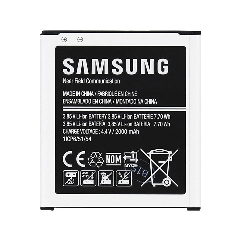 باتری موبایل مدل EB-BG360BBE با ظرفیت 2000 میلی آمپر ساعت مناسب برای گوشی موبایل سامسونگ Galaxy Core Prime G360