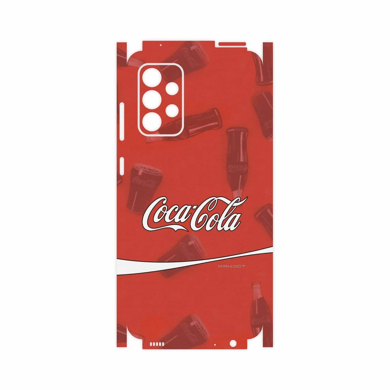 برچسب پوششی ماهوت مدل Coca-Cola-Logo-FullSkin مناسب برای گوشی موبایل سامسونگ Galaxy A72