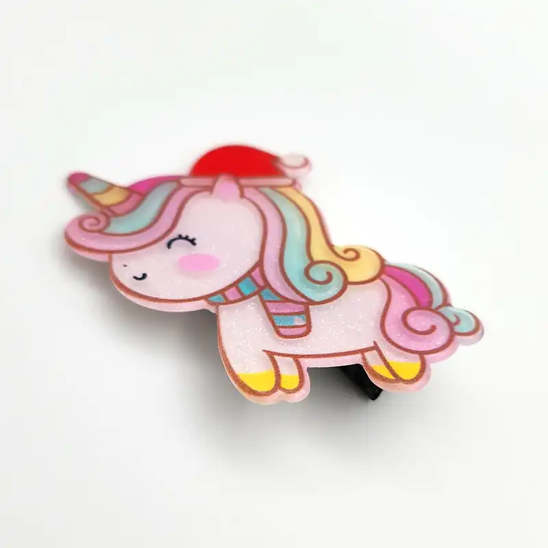 گیره مو دخترانه مدل یونیکورن کد SNG308