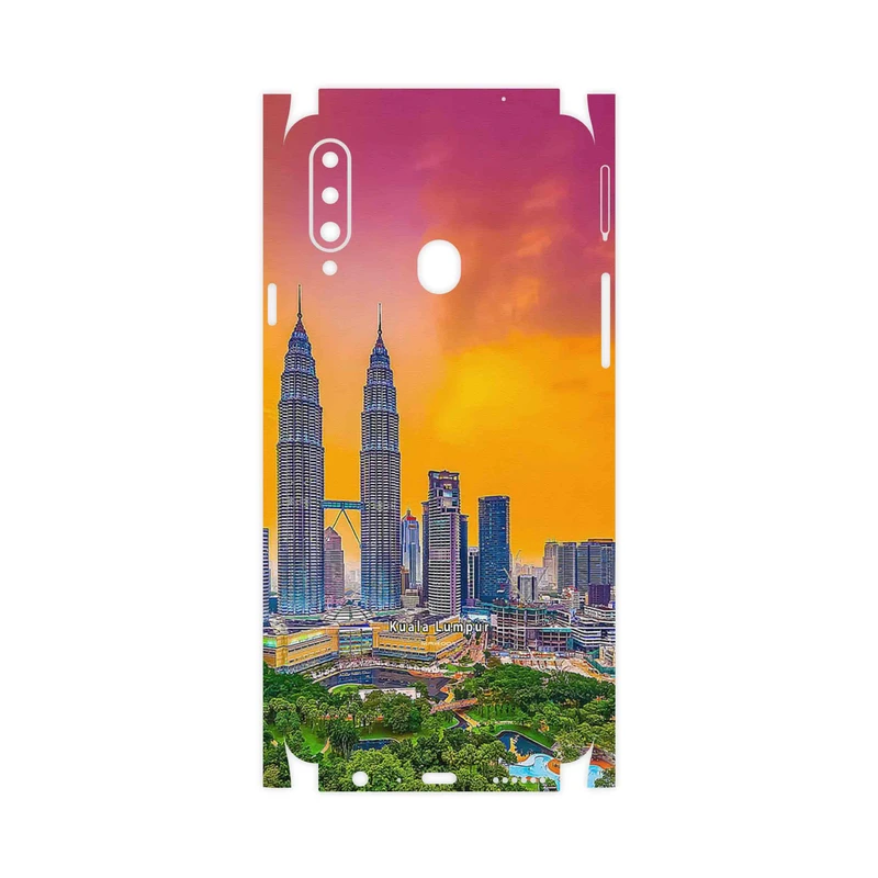 برچسب پوششی ماهوت مدل City of Kuala Lumpur-FullSkin مناسب برای گوشی موبایل سامسونگ Galaxy A20s