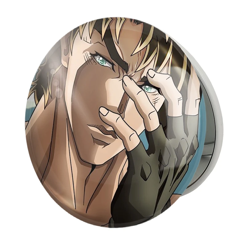 آینه جیبی خندالو طرح جوزف جوستار انیمه جوجو Jojo مدل تاشو کد 11546 