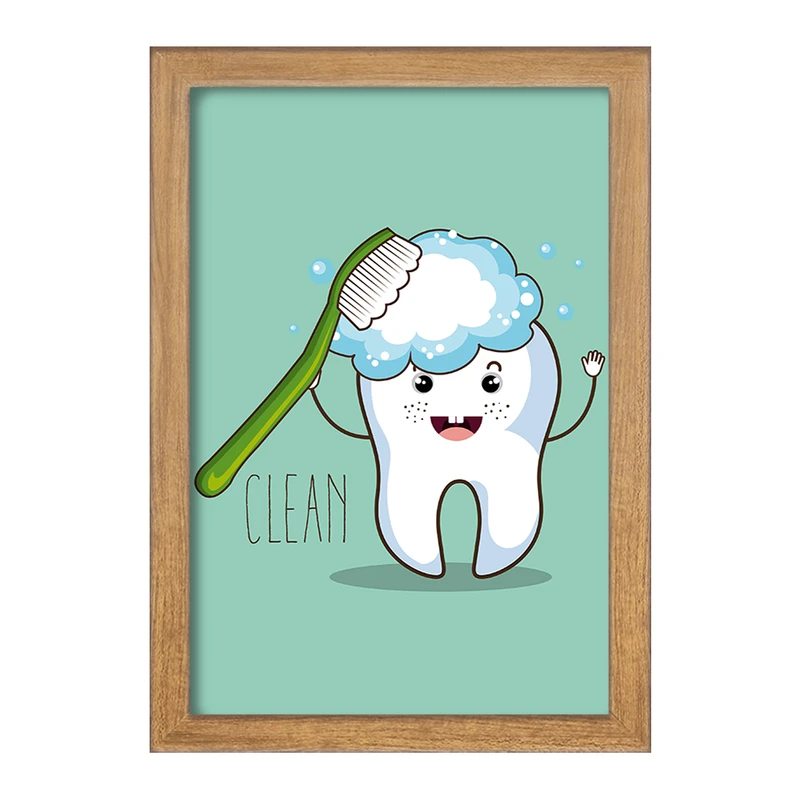 تابلو خندالو مدل دندان و دندان پزشکی کودکانه کد 36755