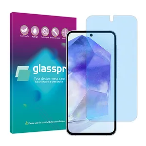 Glass Pro Resistant model Matte anti-blue screen protector suitable for Samsung Galaxy A55 mobile phone