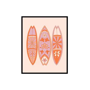 پوستر مدل تخته موج سواری