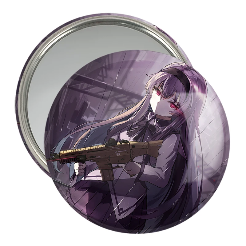 آینه جیبی خندالو مدل همورا اکامی انیمه مادوکا مجیکا Madoka Magica  کد 18356