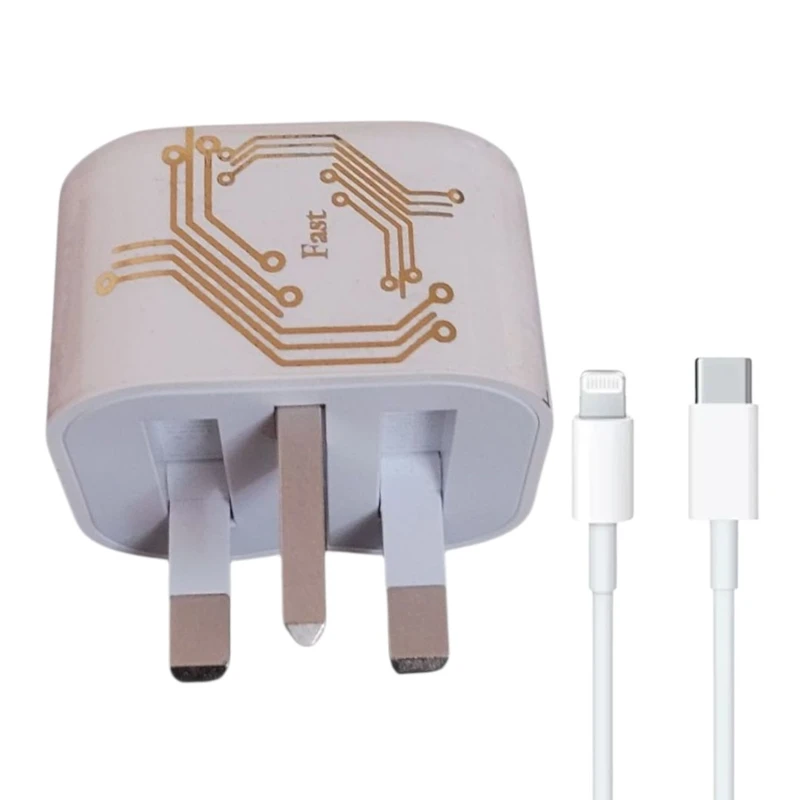 شارژر دیواری 20 وات مدل iph p45 به همراه کابل لایتنینگ