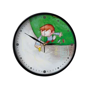 ساعت دیواری مدوپد طرح پسرک مدل mod00404