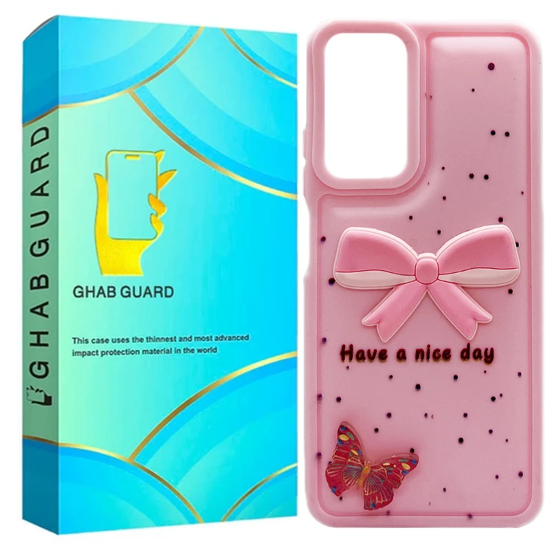 کاور قاب گارد مدل فانتزی دخترانه طرح پروانه مناسب برای گوشی موبایل شیائومی Redmi Note 11 4G / Note 11s / Note 12s