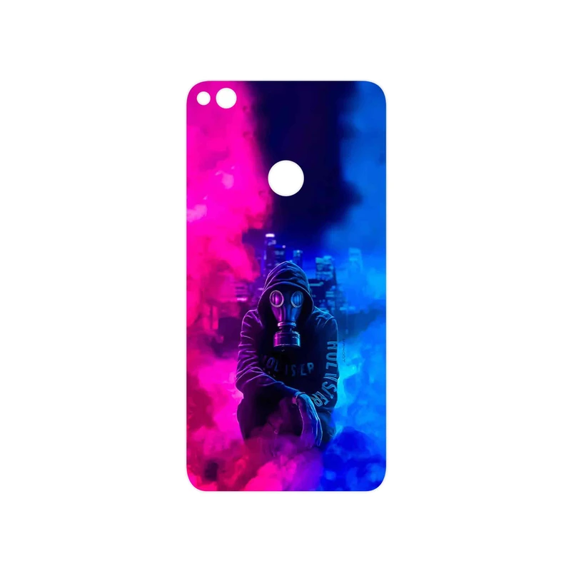 برچسب پوششی ماهوت مدل Smoke Rainbow Digital Art 2 مناسب برای گوشی موبایل آنر 8 Lite