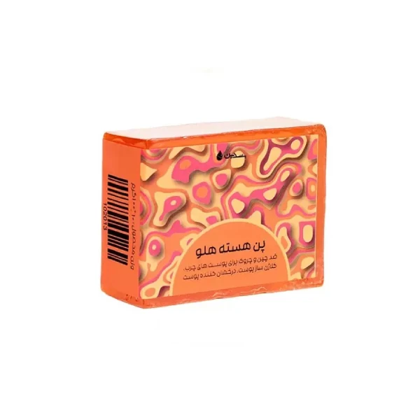 صابون شست و شو بسدین مدل هسته هلو وزن 100 گرم