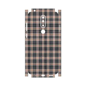 MAHOOT Fabric Texture 5-FullSkin Cover Sticker for Nokia 5.1 Plus