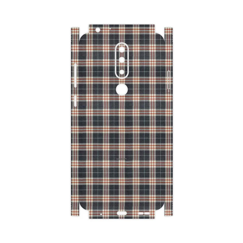 برچسب پوششی ماهوت مدل Fabric Texture 5-FullSkin مناسب برای گوشی موبایل نوکیا 5.1 Plus