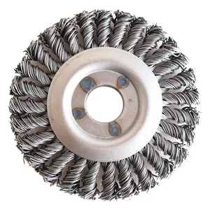 فرچه سیمی مینی فرز مدل تخت بافته 110mm