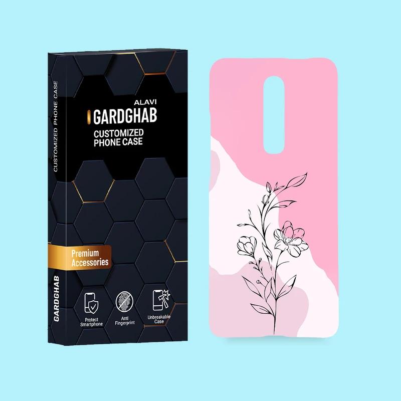 کاور گارد قاب علوی مدل گل مناسب برای گوشی موبایل شیائومی Mi 9T / Mi 9T Pro