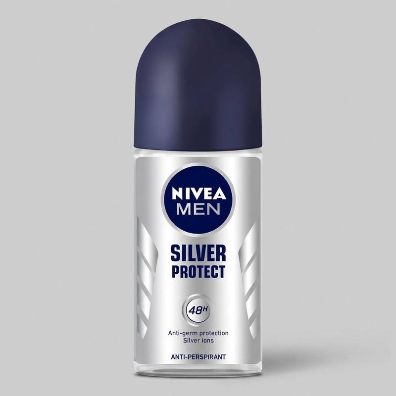  رول ضد تعریق مردانه نیوآ مدل Silver Protect حجم 50 میلی لیتر 