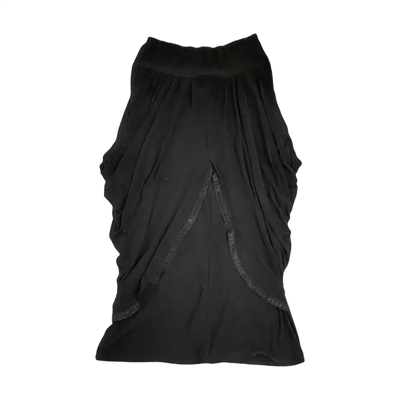 دامن خمره‌ای زنانه مدل الماس رنگ مشکی