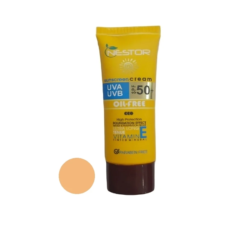 کرم ضد آفتاب نستور مدل 01 مناسب پوست چرب حجم 50 میلی لیتر
