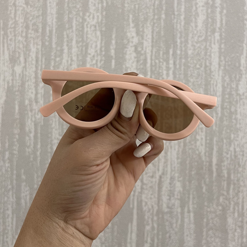 عینک آفتابی بچگانه مدل گرد فانتزی کد 2C WIT PIN