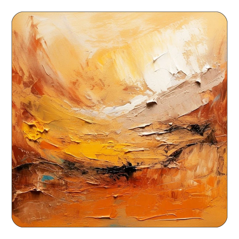 مگنت کاکتی طرح نقاشی رنگ روغن مدل mp72700