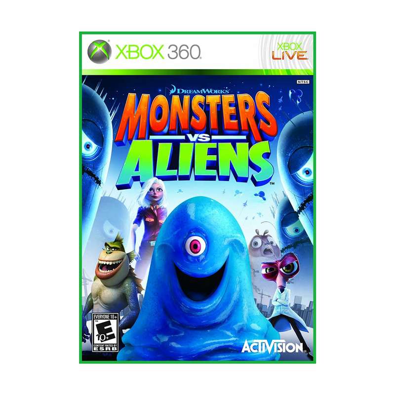 بازی Monsters VS Aliens مخصوص xbox 360