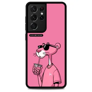 AKAM AMC-WSGS21U-PINK PANTHER12 Cover For Samsung Galaxy S21 Ultra