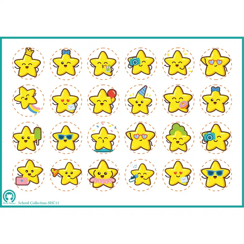 برچسب میو استیکر مدل انگیزشی تشویقی مدرسه- کد SHC11