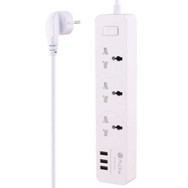 چندراهی برق پرووان مدل PPS615U طول 1.8 متر