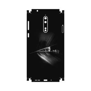 MAHOOT Black Portrait-FullSkin Cover Sticker for Nokia 8