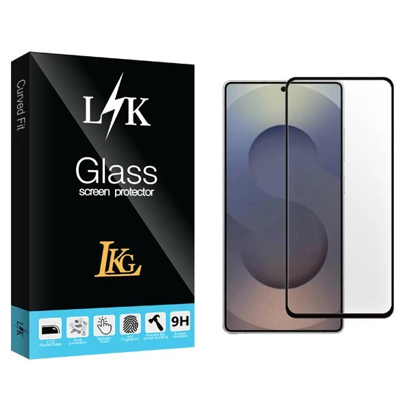 محافظ صفحه نمایش شیشه ای ال کا جی مدل LKK Full مناسب برای گوشی موبایل سامسونگ Galaxy S25 Ultra