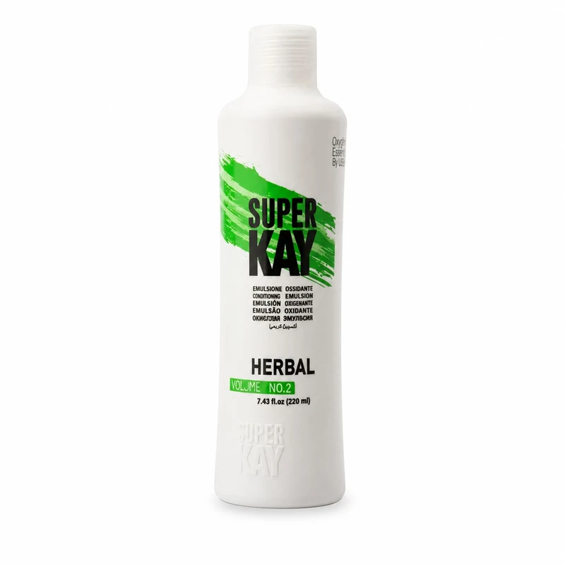 اکسیدان 9 درصد سوپرکی مدل herbal گیاهی حجم 750 میلی لیتر