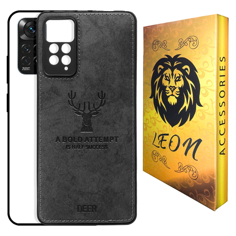 کاور لئون مدل Cervo Oro مناسب برای گوشی موبایل شیائومی Redmi Note 11s / Note 11 4G