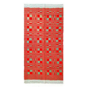 گلیم دستبافت نیم متری مدل ژاکا کد AR128