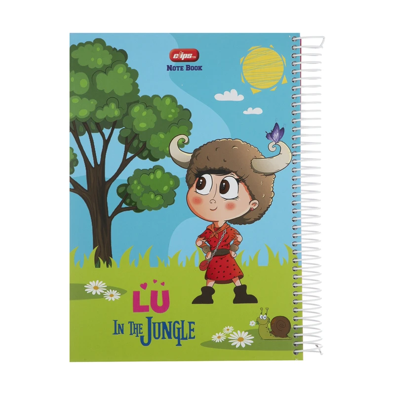 دفتر مشق 160 برگ کلیپس کد 209