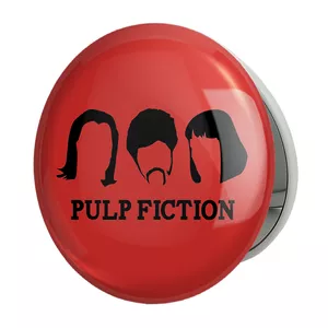 آینه جیبی خندالو طرح سریال پالپ فیکشن Pulp Fiction مدل تاشو کد 13845 