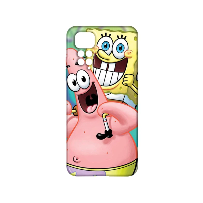 کاور مدل باب اسفنجی کد 148 مناسب برای گوشی موبایل شیائومی Redmi Note 11 4G / Note 11s